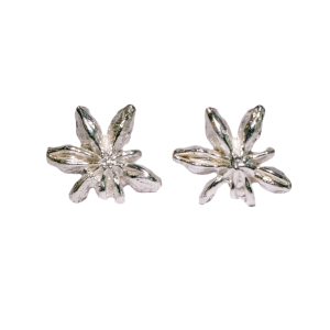 Star Anise Studs – Silver