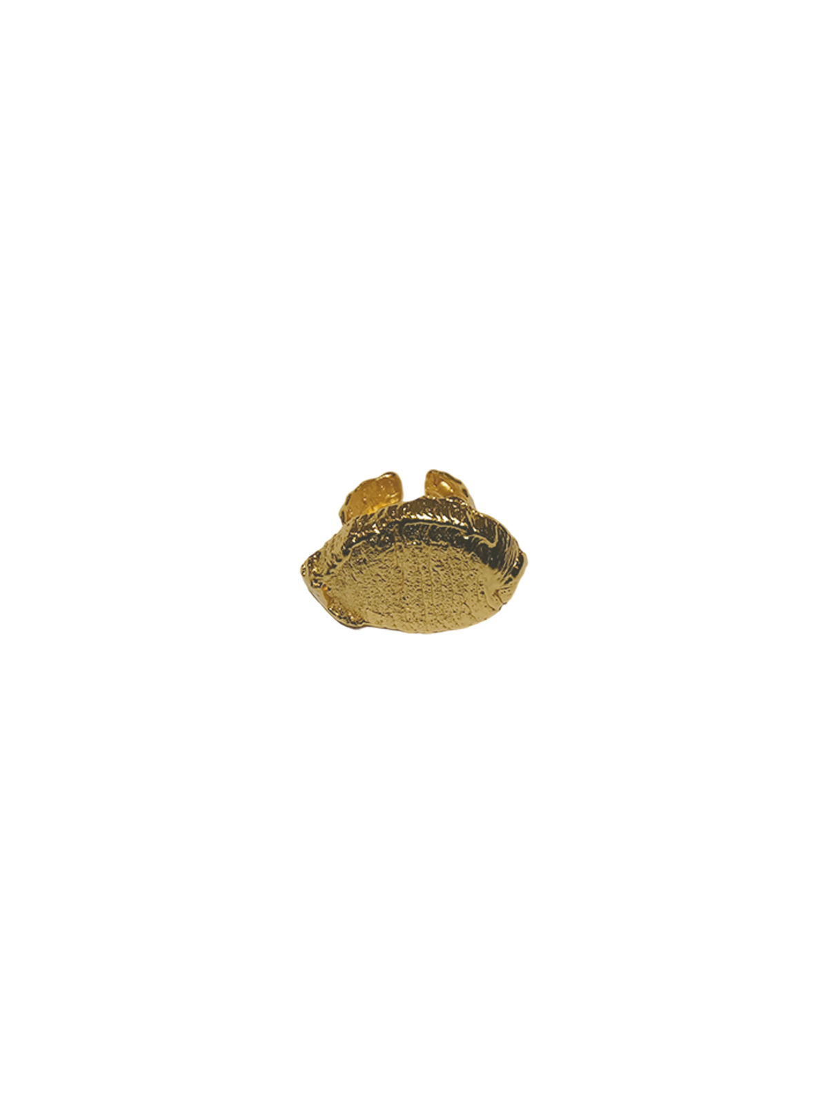 Ginger Loop — Disc Ring (Gold) - Image 3
