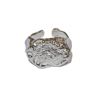 Ginger Loop — Open Disc Ring (Silver) - Image 3