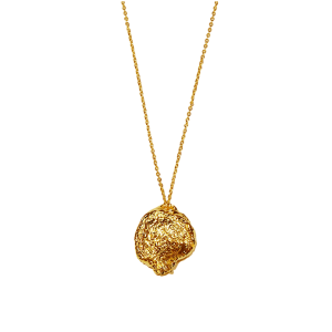 Ginger Loop — Large Disc Necklace (Gold)