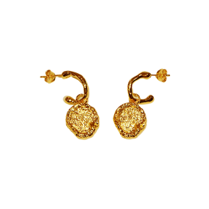 Ginger Loop — Drop Earrings (Gold)